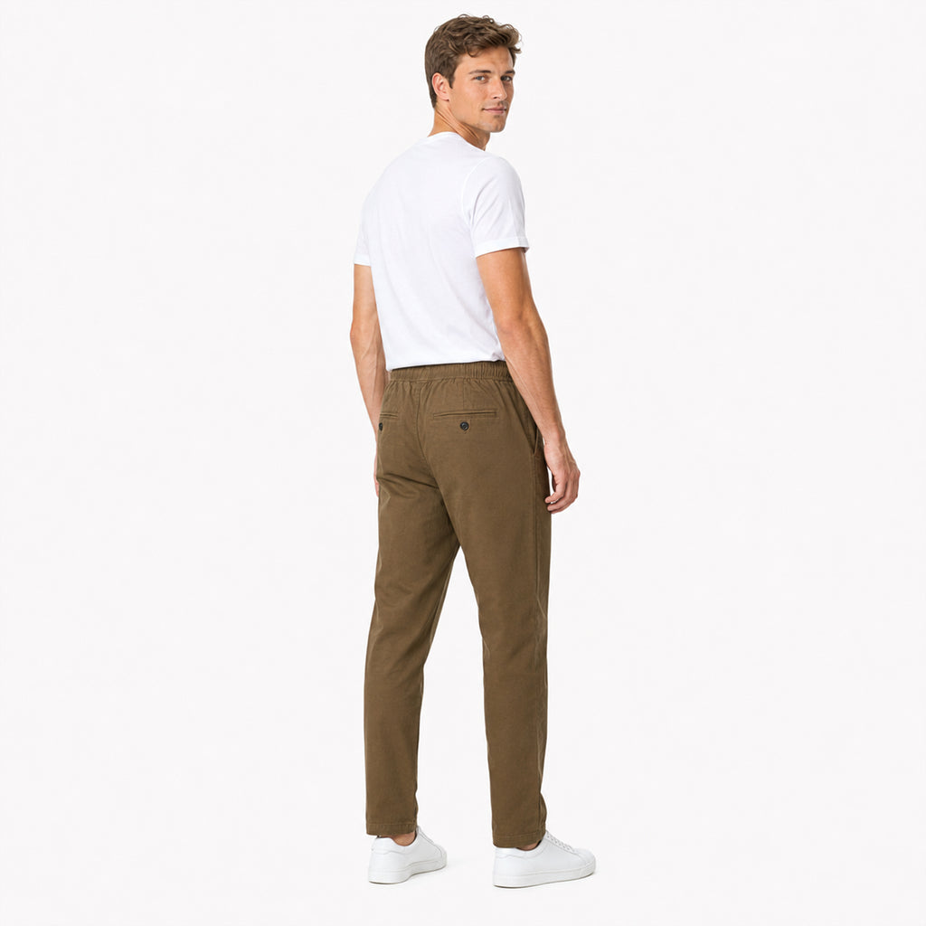 Pantalón Jogger Slim Fit Para Hombre Gjoggw Tabaco Marca Bobois®