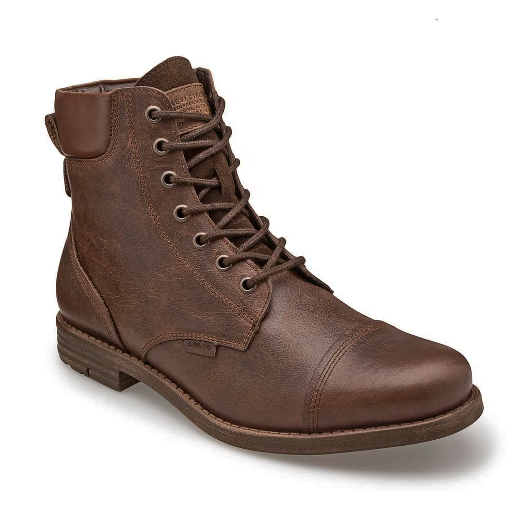 Bota Corta De Mujer 5cm Mod. L1222281 Marca Levi's®