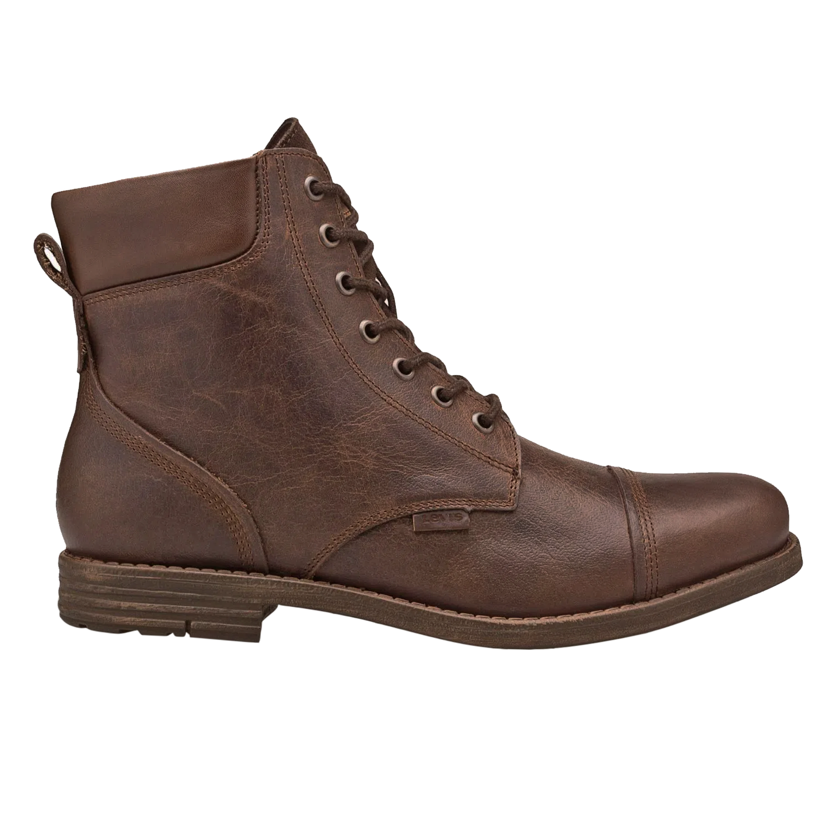 Bota Corta De Mujer 5cm Mod. L1222281 Marca Levi's®