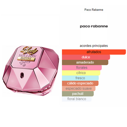 Perfume Lady Million Empire 80ml Edp De Mujer Paco Rabanne®