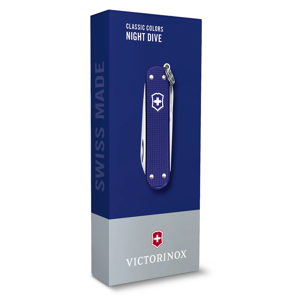 Navaja De Bolsillo Classic Sd Alox Night Dive 0.6221.222G Marca Victorinox®