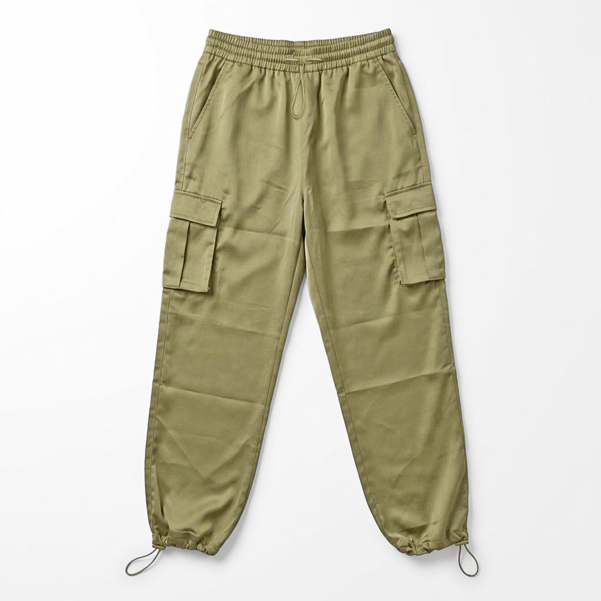 Pantalón Jogger Tipo Satín Mod. 158030 Marca Love Tree®
