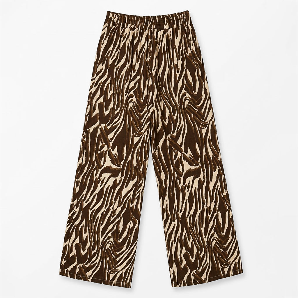 Pantalón Palazzo Animal Print Mujer Tipo Lino 56613 Stop®
