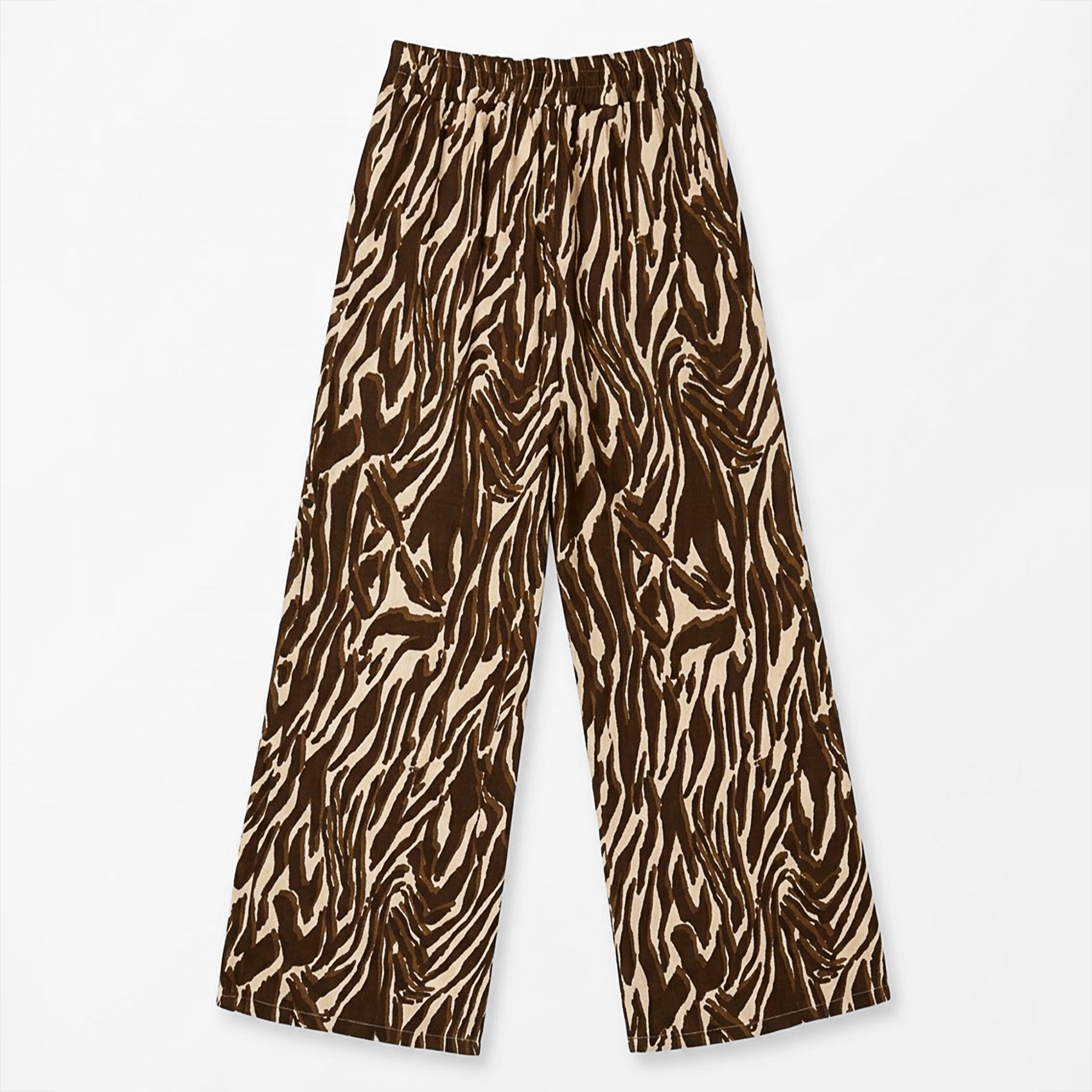 Pantalón Palazzo Animal Print Mujer Tipo Lino 56613 Stop®
