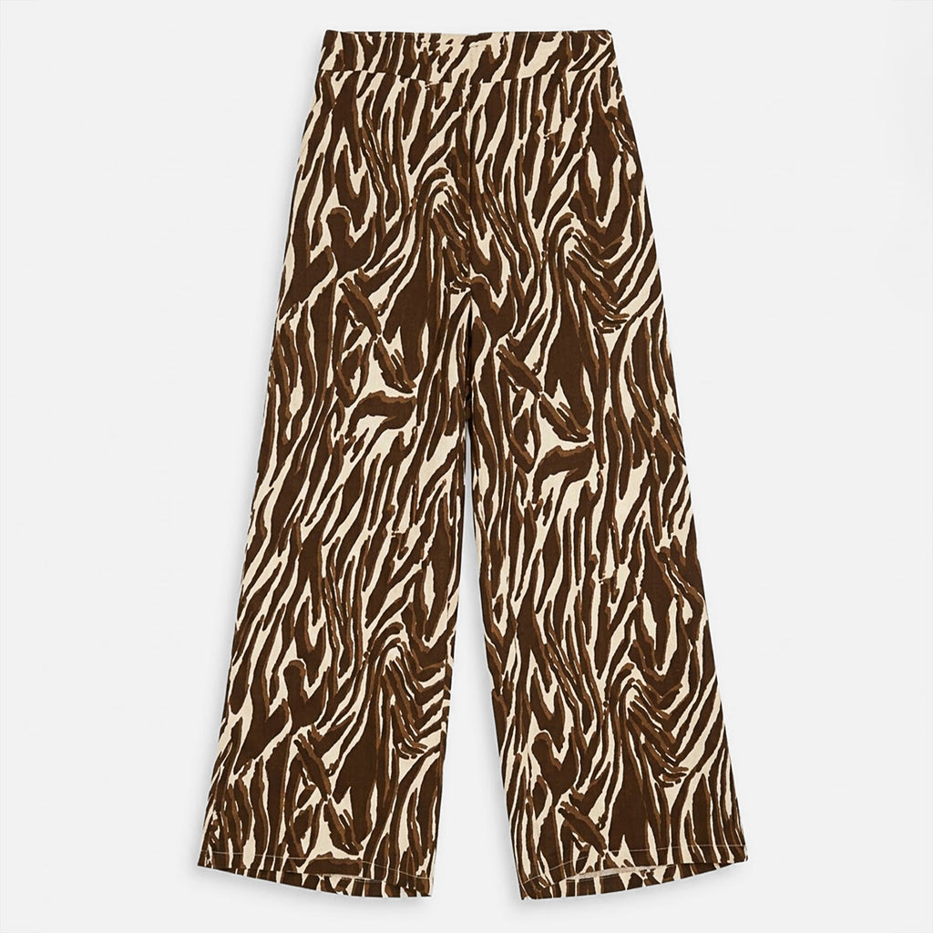 Pantalón Palazzo Animal Print Mujer Tipo Lino 56613 Stop®