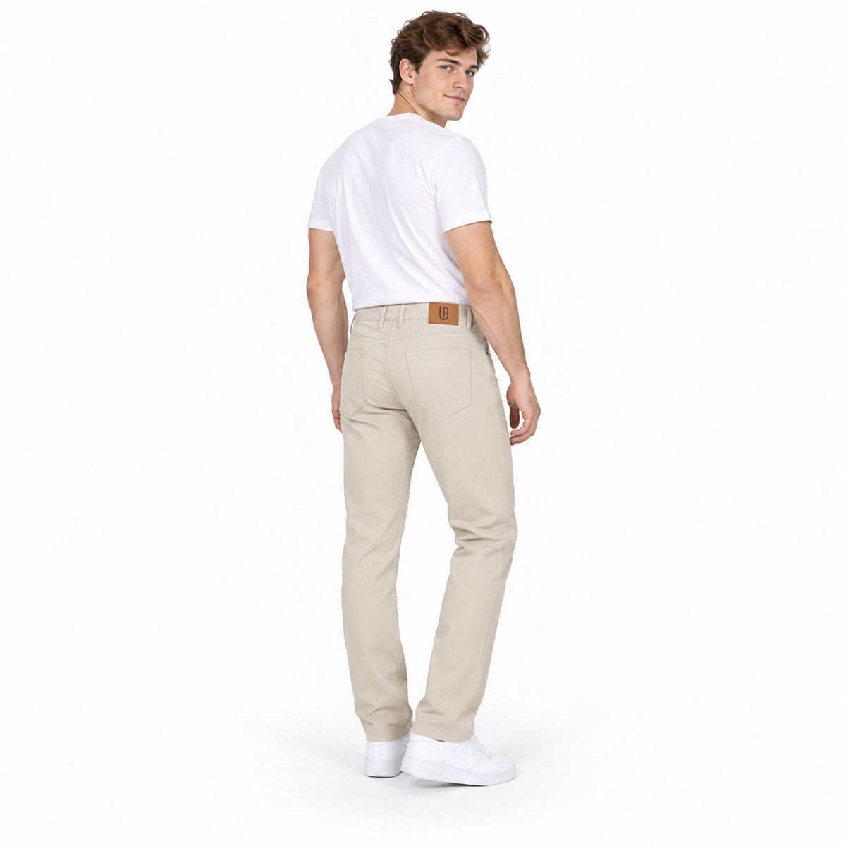 Pantalón Tipo Gabardina Corte Recto Mod. Cpr0205 Marca Lob®