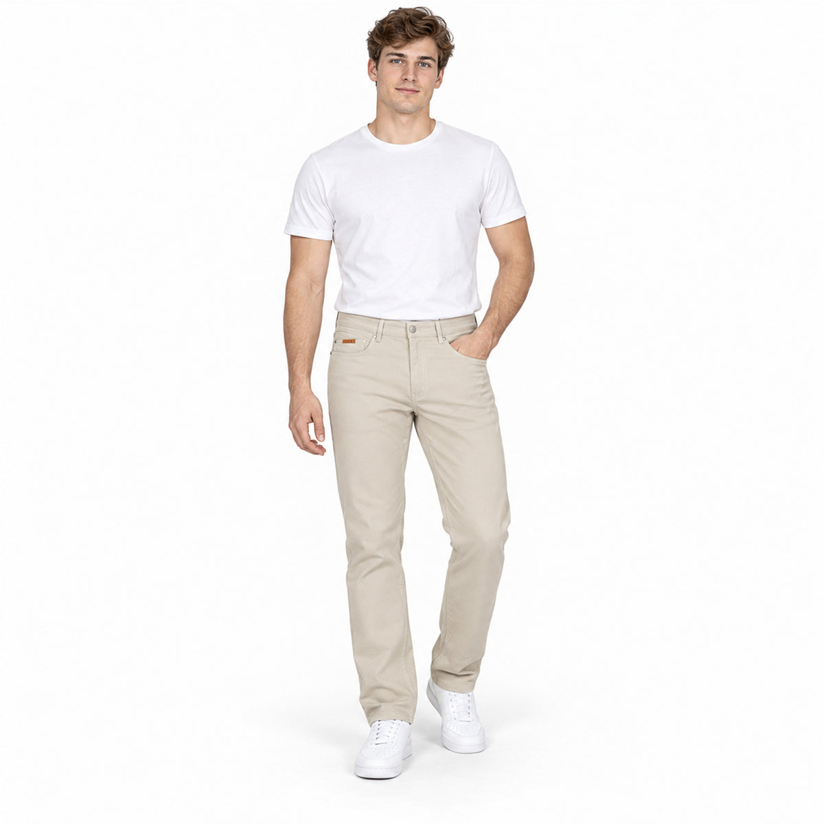 Pantalón Tipo Gabardina Corte Recto Mod. Cpr0205 Marca Lob®