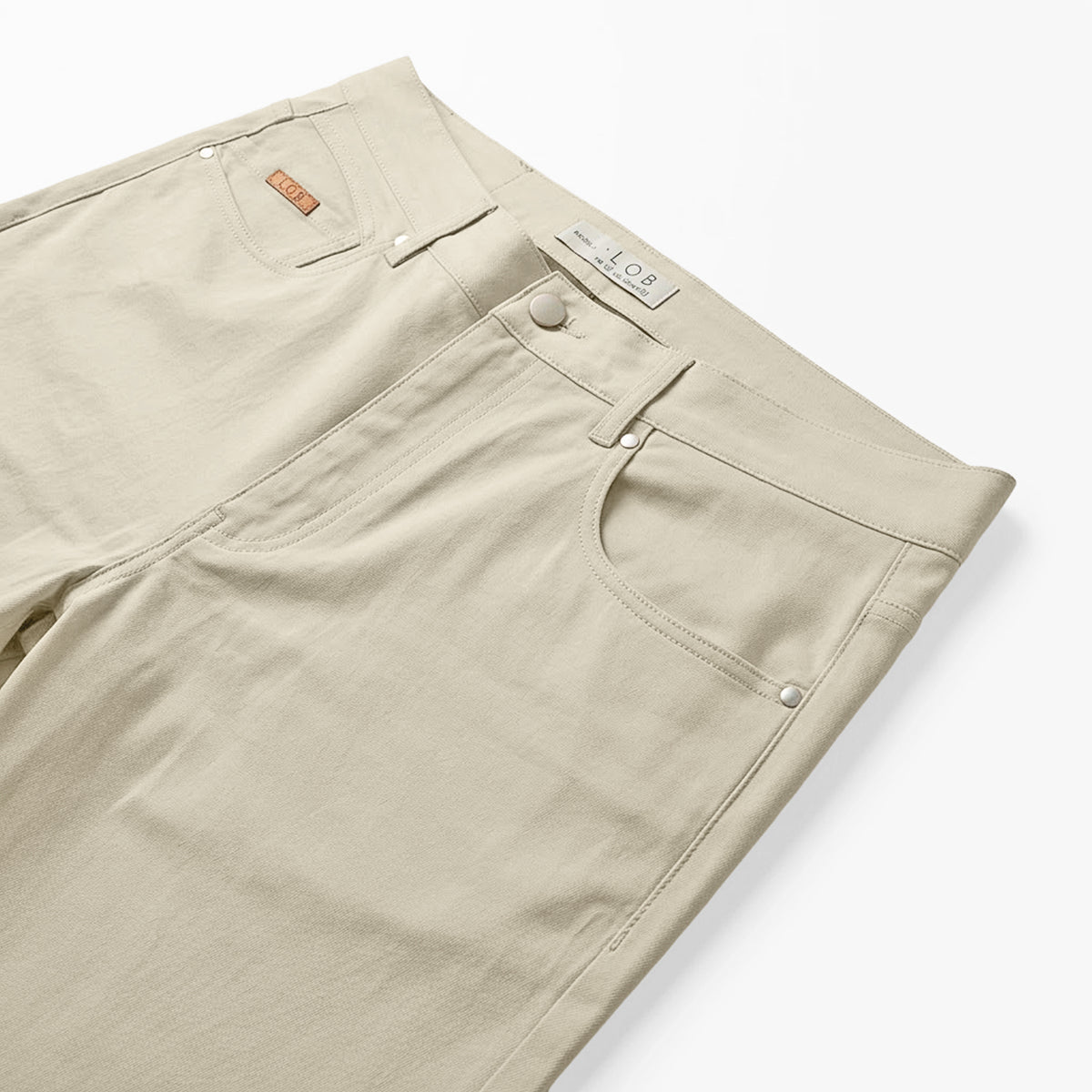 Pantalón Tipo Gabardina Corte Recto Mod. Cpr0205 Marca Lob®
