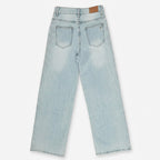 Pantalón Recto Holgado Jeans Para Mujer Dxd0626 Marca Doux®