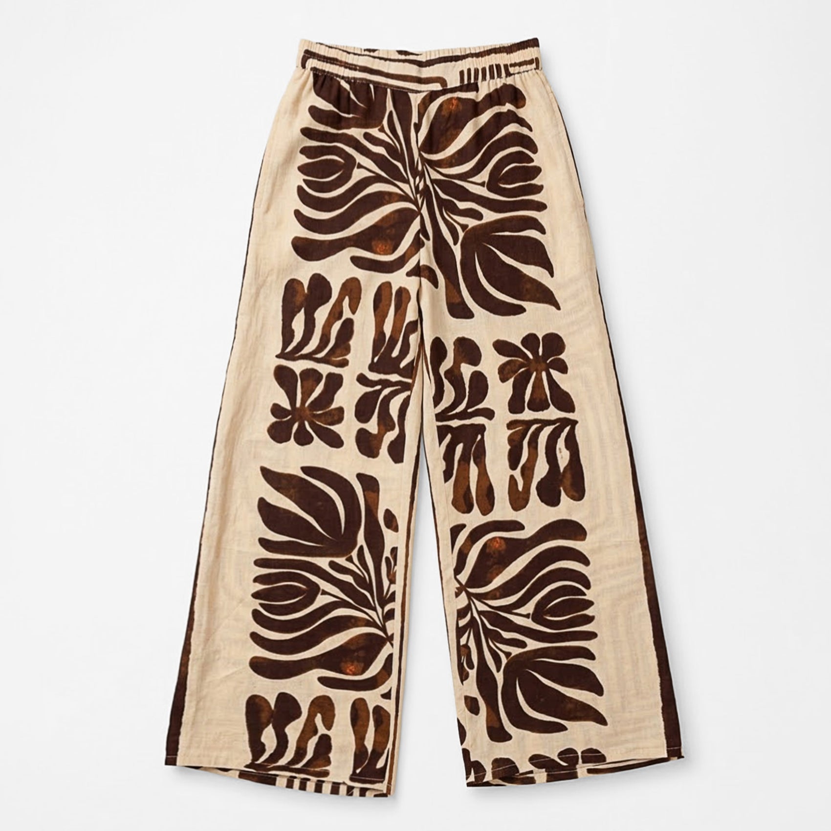 Pantalón Palazzo Mujer Tipo Lino Mod. Orpv24-052 Stop®