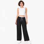 Pantalon Amplio Para Mujer Mod. W61100 Marca Bobois®