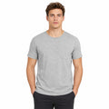 Playera Casual Básica De Hombre Mod.21k-1633al Gris Losan®