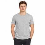 Playera Casual Básica De Hombre Mod.21k-1633al Gris Losan®