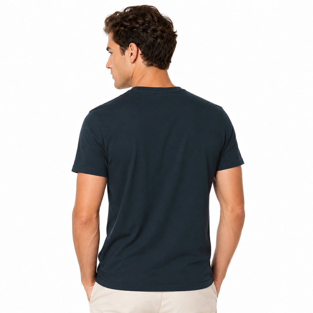 Playera Casual Básica De Hombre Mod.21k-1633al Marino Losan®