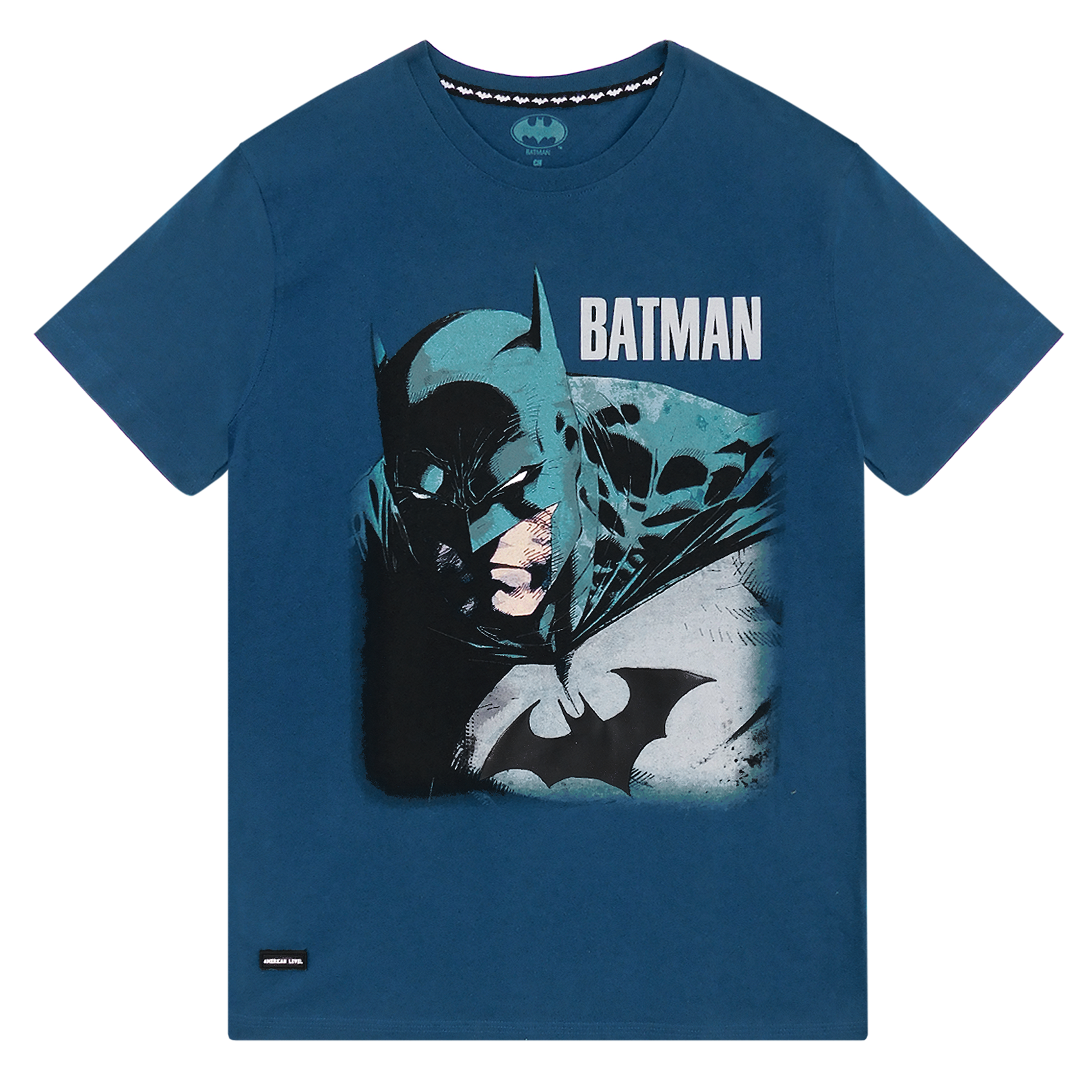 Playera Batman Para Hombre Mod. Bcplrc024 American Level®