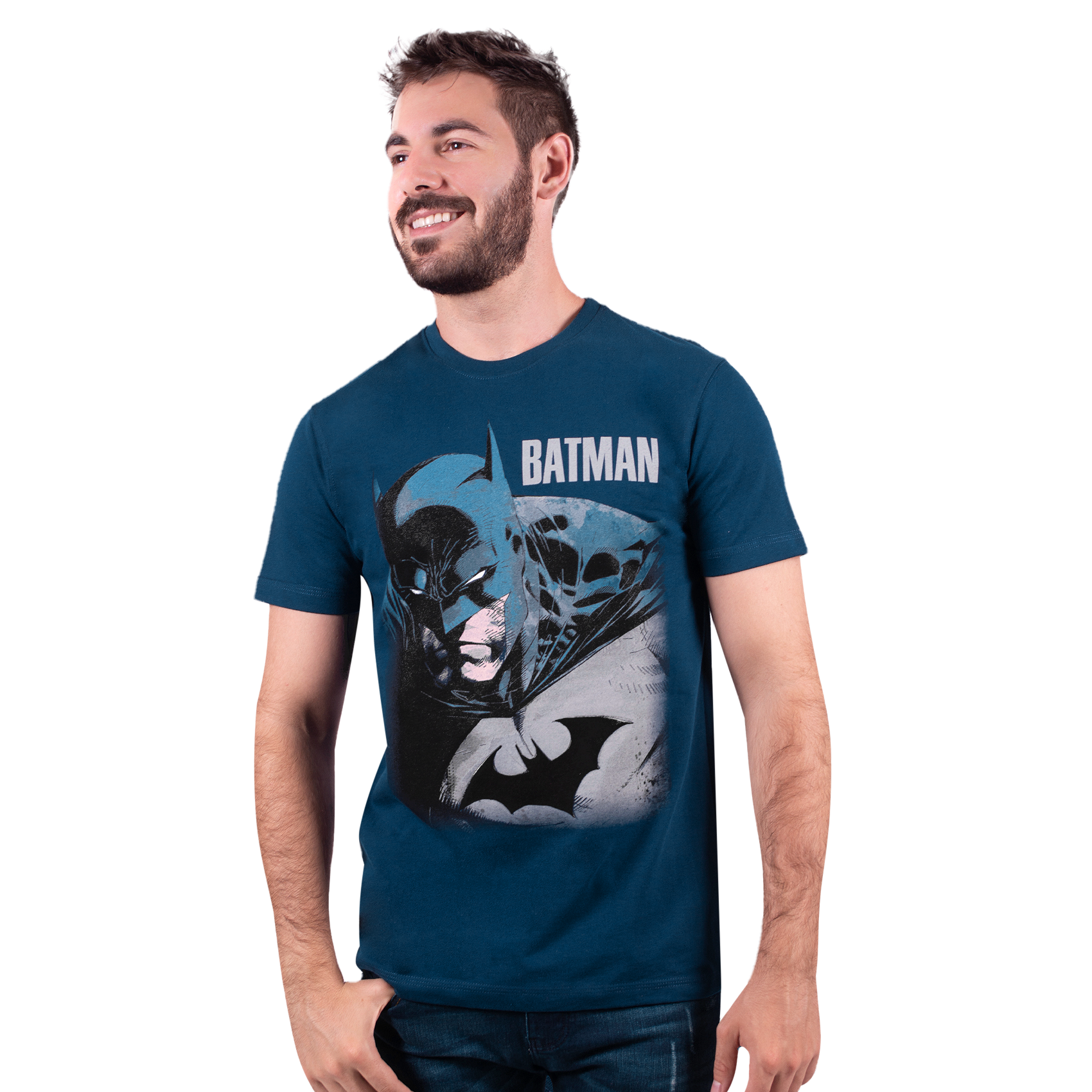 Playera Batman Para Hombre Mod. Bcplrc024 American Level®