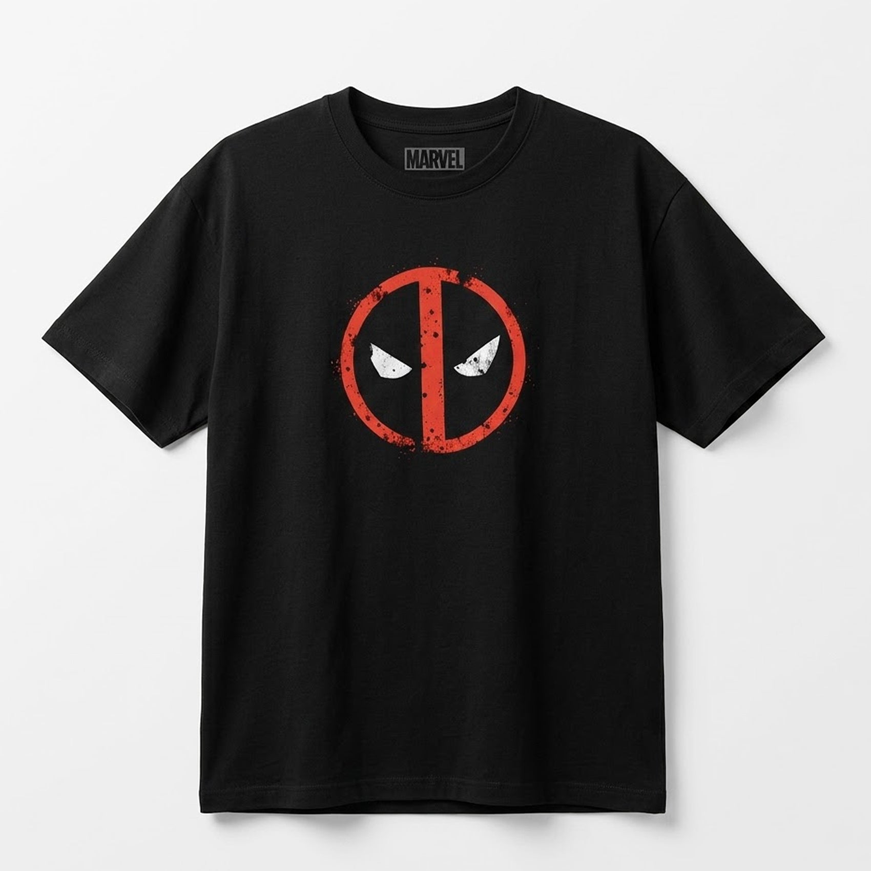 Playera Oversize Fit De Hombre Deadpool Mascara De Latex®