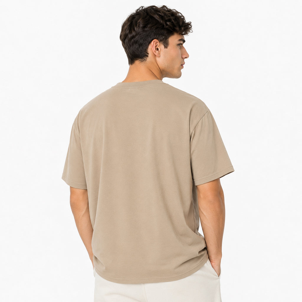 Playera Oversize Fit De Hombre Grogu Mascara De Latex®