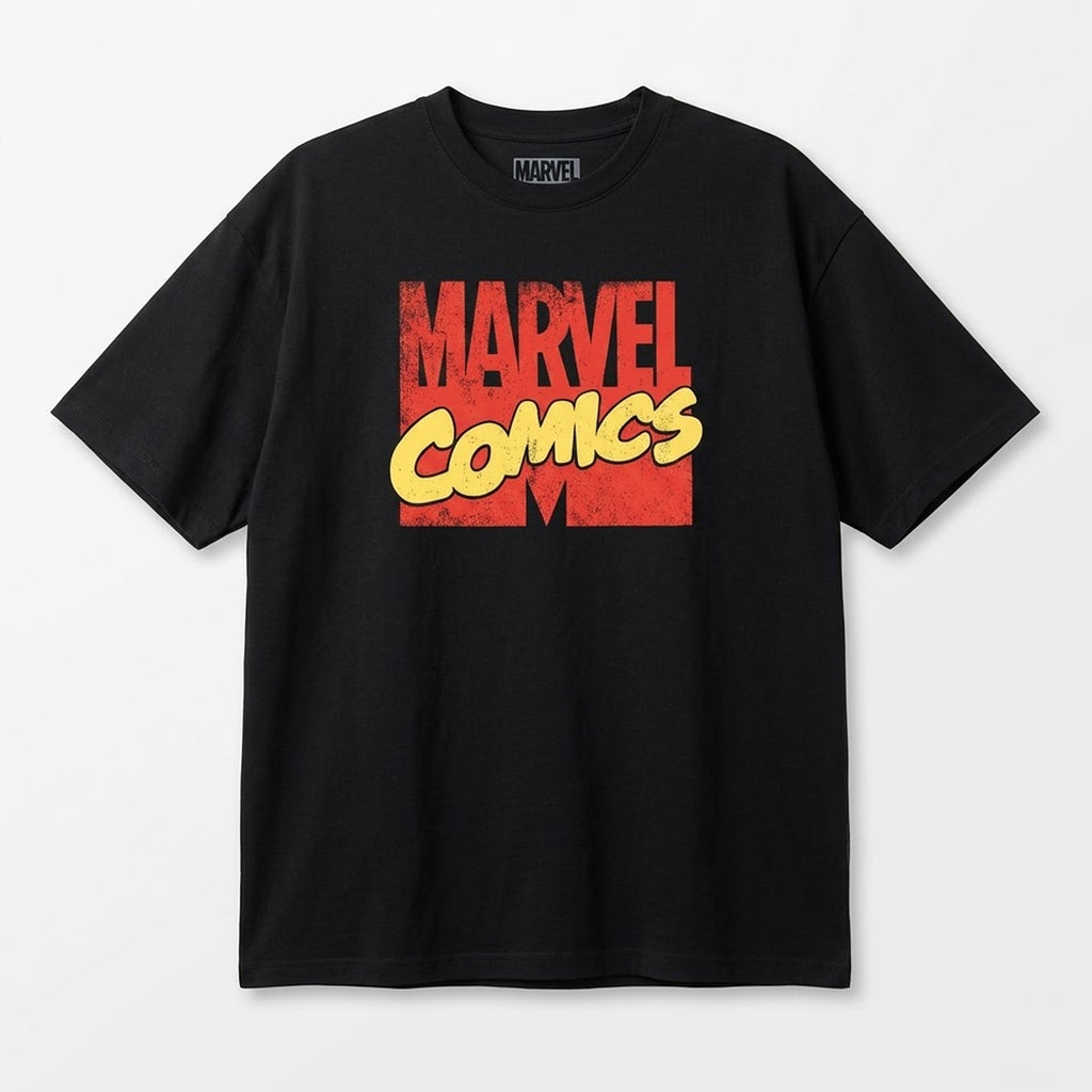 Playera Oversize Fit Hombre Marvel Comics Mascara De Latex®