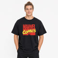 Playera Oversize Fit Hombre Marvel Comics Mascara De Latex®