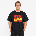 Playera Oversize Fit Hombre Marvel Comics Mascara De Latex®