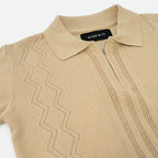 Playera Polo De Punto Para Hombre Mkhc0053 Marca Makn&co®