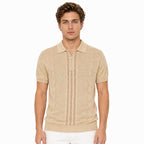 Playera Polo De Punto Para Hombre Mkhc0053 Marca Makn&co®