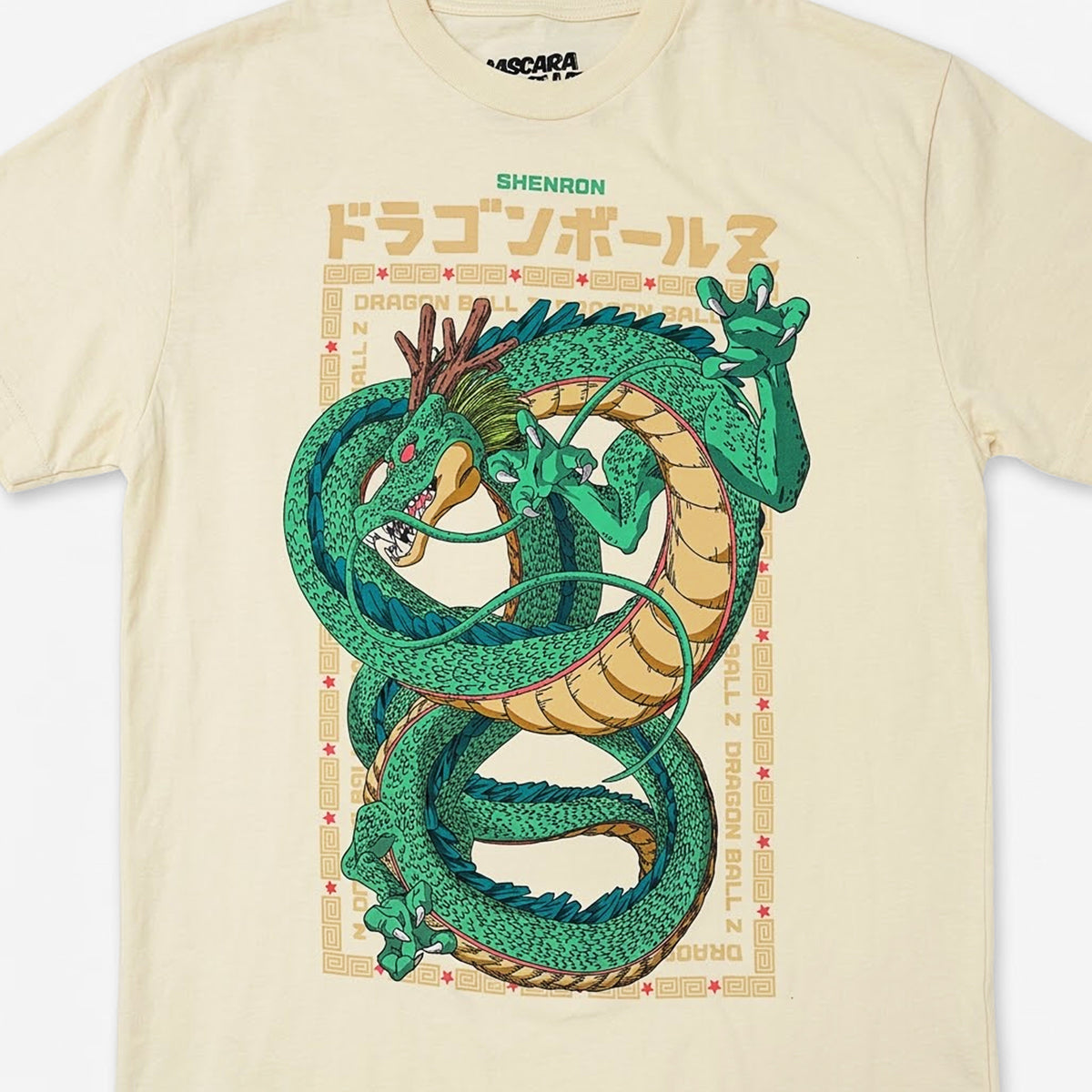 Playera Oversize Fit Hombre Dragon Ball Z Mascara De Latex®