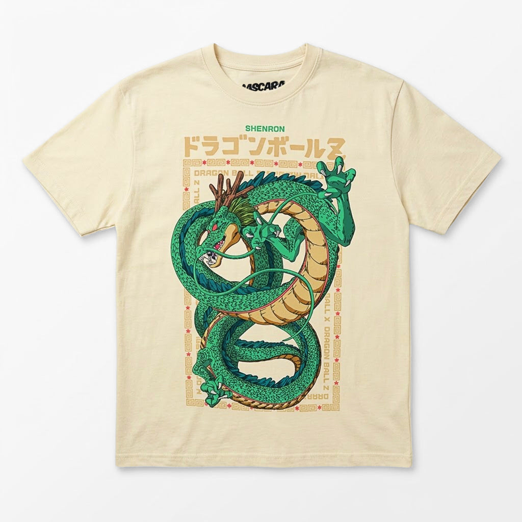 Playera Oversize Fit Hombre Dragon Ball Z Mascara De Latex®