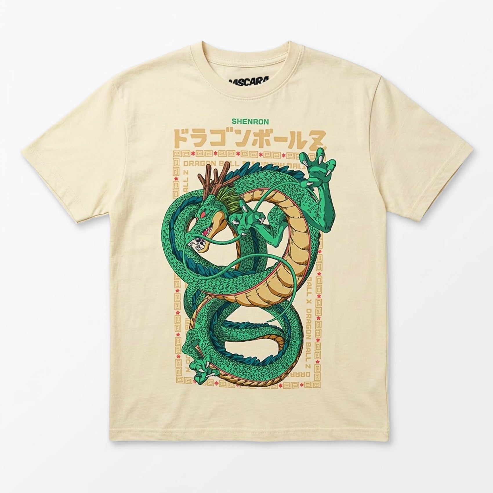 Playera Oversize Fit Hombre Dragon Ball Z Mascara De Latex®