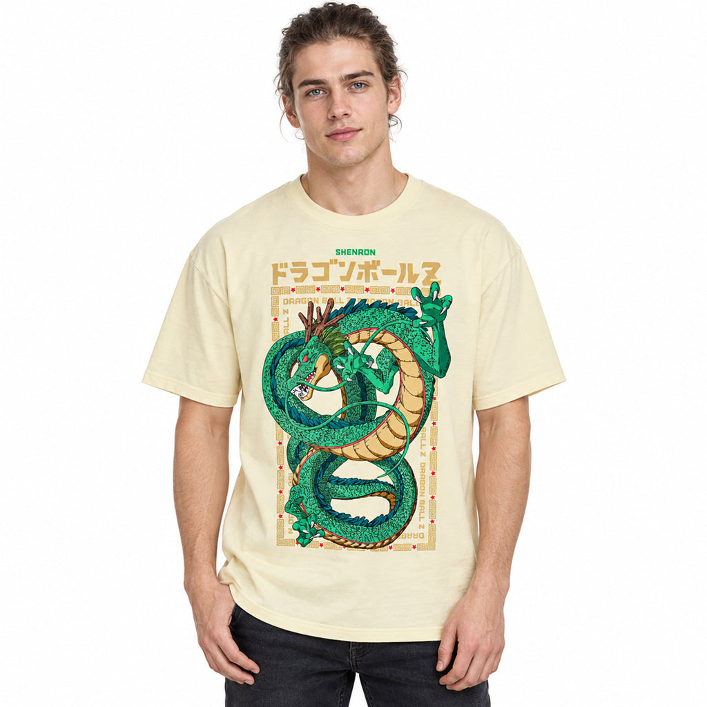 Playera Oversize Fit Hombre Dragon Ball Z Mascara De Latex®