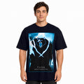 Playera Oversize Fit Hombre Solo Leveling Mascara De Latex®