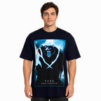 Playera Oversize Fit Hombre Solo Leveling Mascara De Latex®