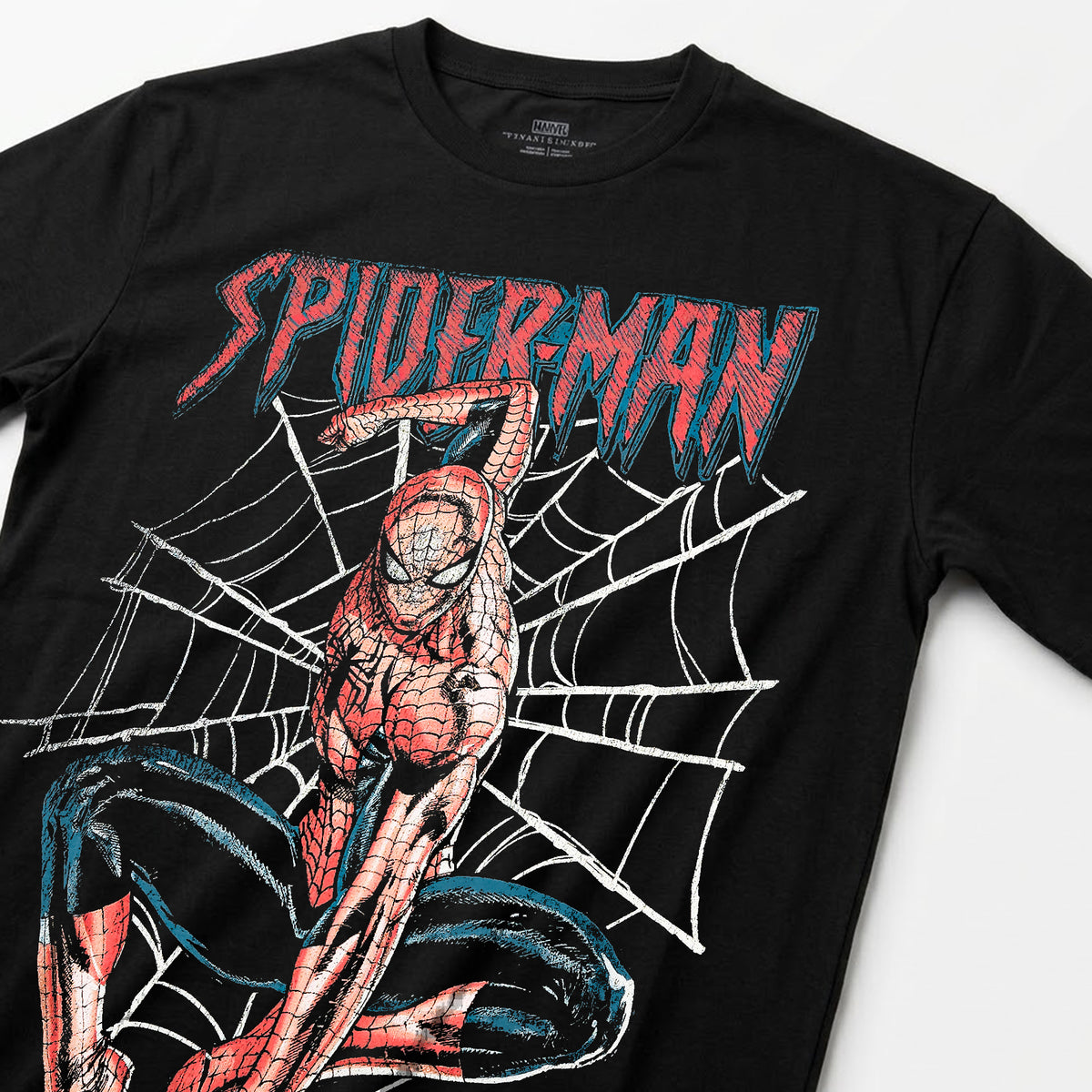 Playera Oversize Fit Hombre Spider Force Mascara De Latex®