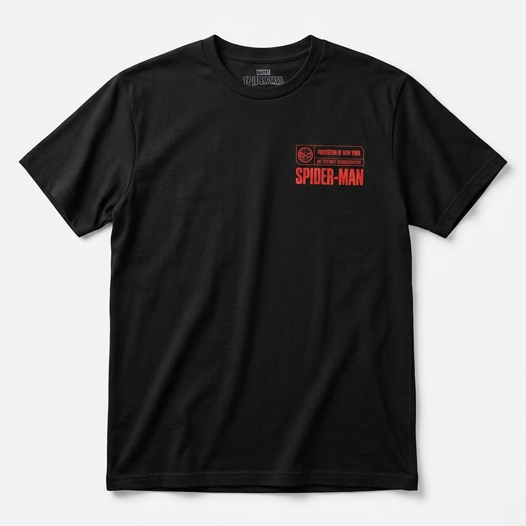 Playera Oversize Fit De Hombre Spider Mascara De Latex®