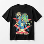 Playera Oversize Fit De Hombre X-factor Mascara De Latex®