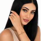 Pulsera Elegante Con Corona Para Mujer Bisutería Fina