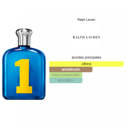 Perfume Big Pony Blue 1 Edt 100ml para hombre marca Ralph Lauren®