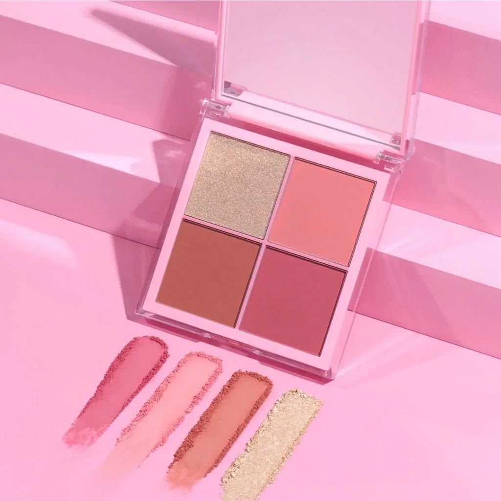 Paleta De Rubores 4 Tonos Keep Me Blushin 24-7 marca Beauty Creations®