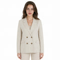 Blazer Saco Formal Para Mujer Mod. Cg00293 Marca Ferriano®