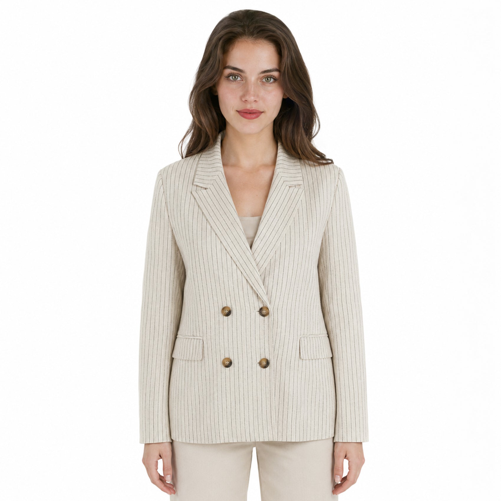 Blazer Saco Formal Para Mujer Mod. Cg00293 Marca Ferriano®