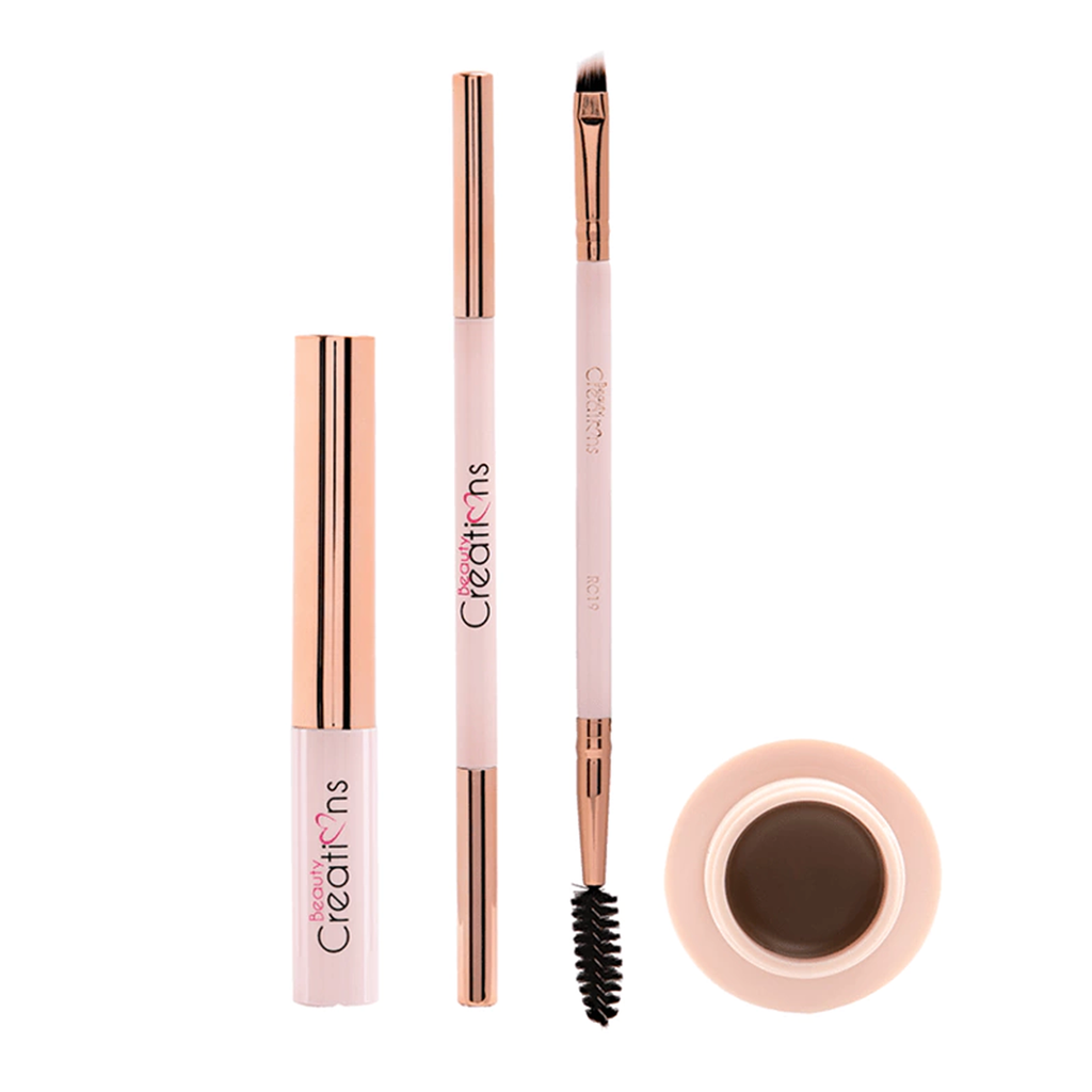 Set De Cejas 4 Brow Definer 911 Essentials Beauty Creations® Caramel
