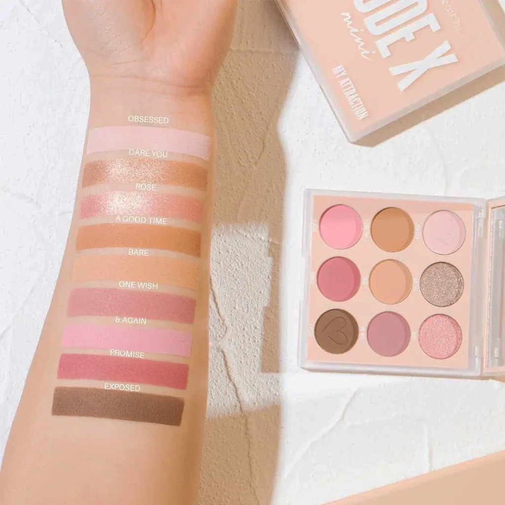 Paleta De Sombras 9 Tonos Nude X My Attraction Marca Beauty Creations®