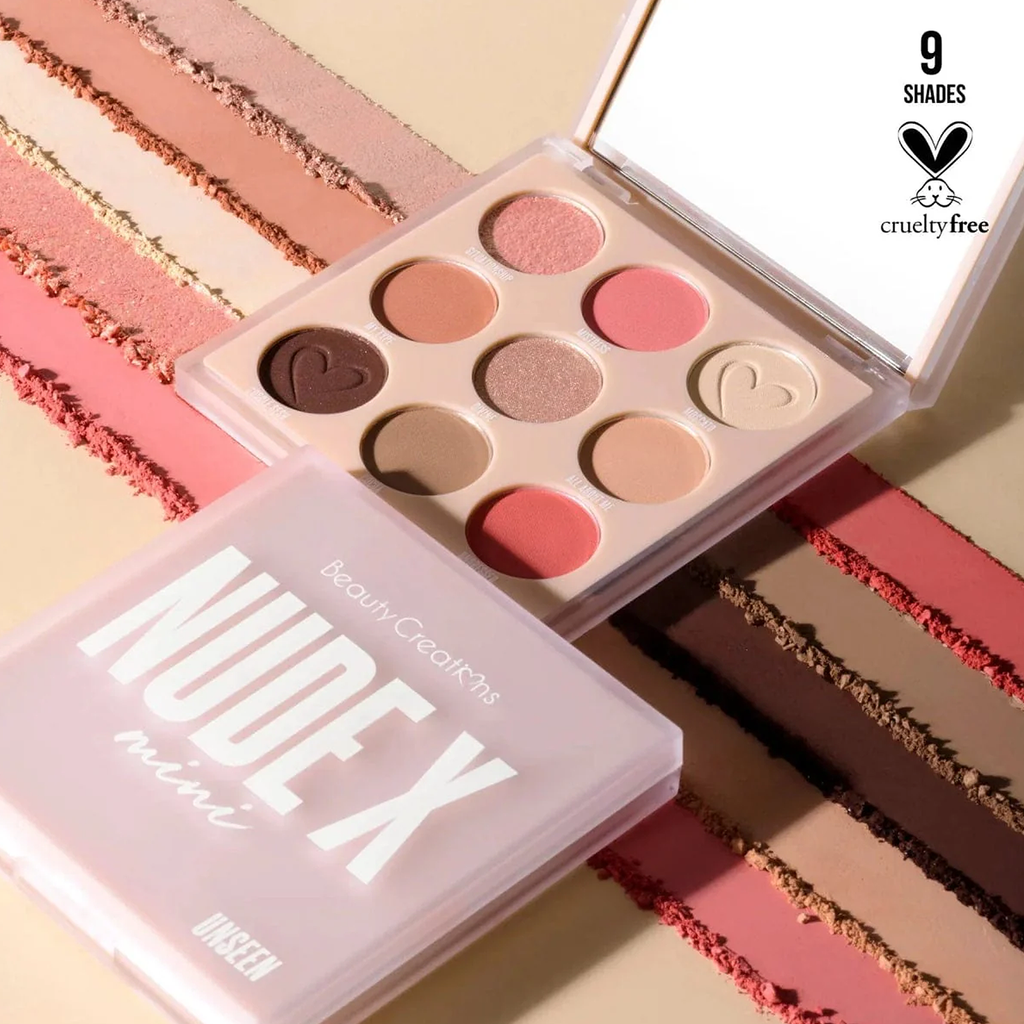 Paleta De Sombras 9 Tonos Nude X Unseen Marca Beauty Creations®