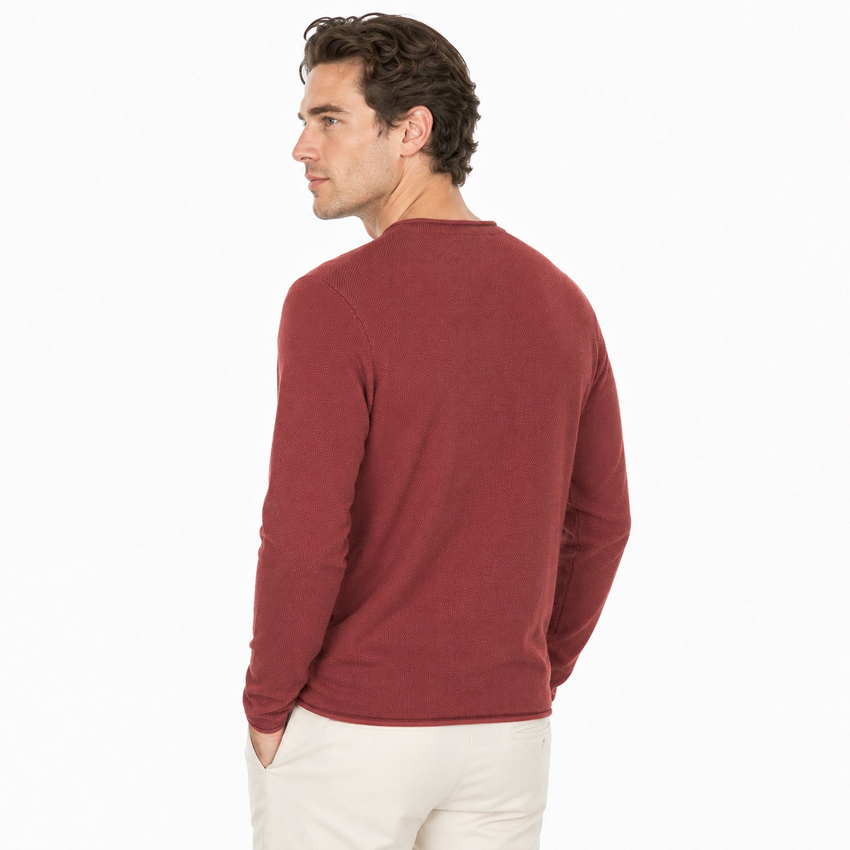 Suéter Manga Larga De Hombre Mod.22k-5654al Marca Losan®