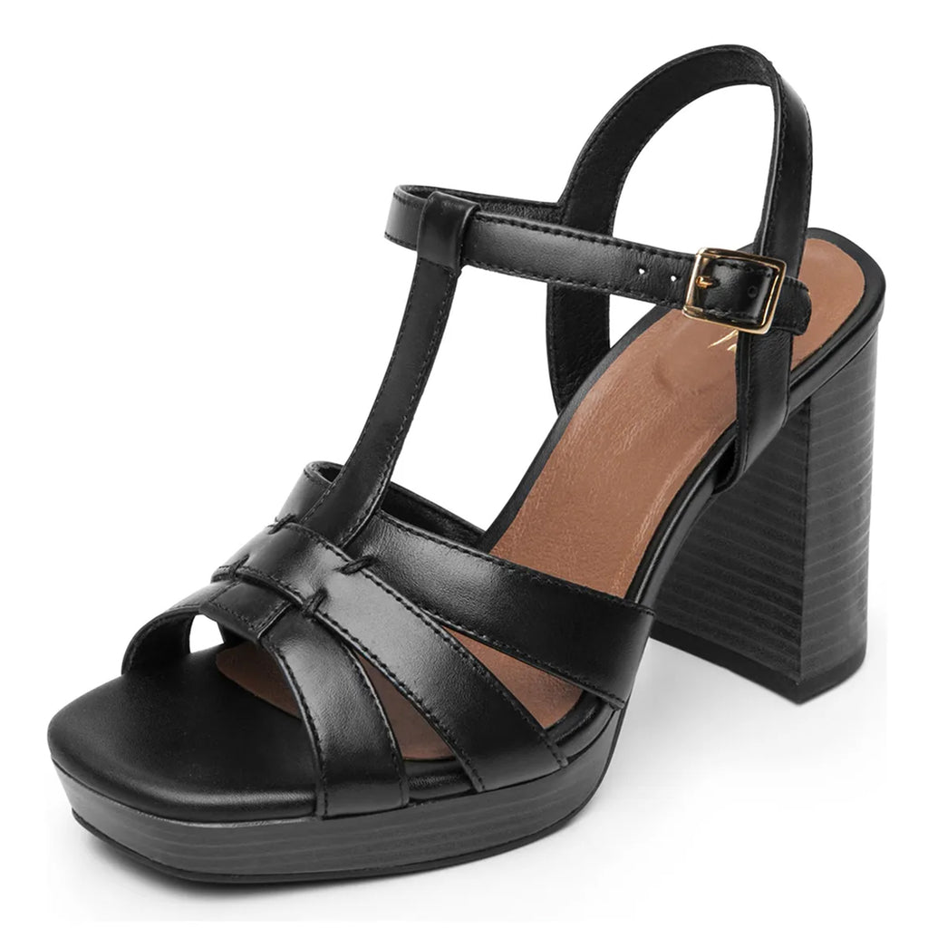 Sandalia Tacón Alto Para Mujer Mod.134401 Marca Flexi®