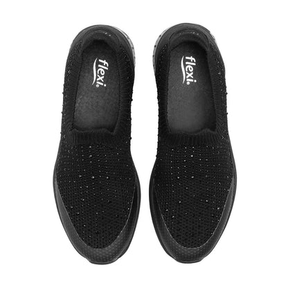 Tenis Tejido Para Mujer Mod.105111 Marca Flexi®