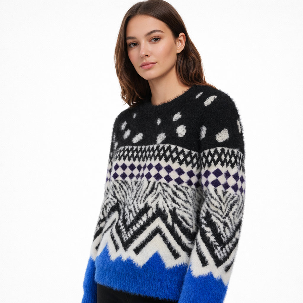 Sweater Juvenil Afelpado Para Dama Marca Desigual®