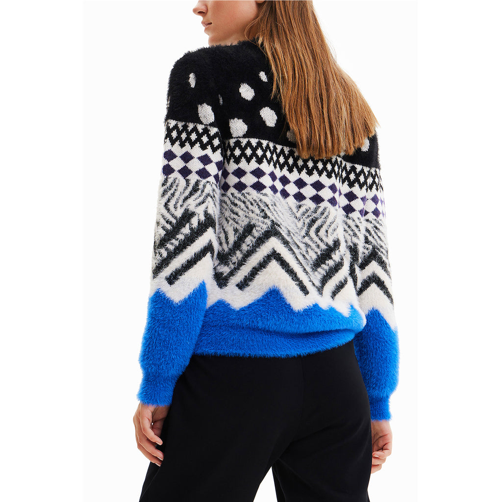 Sweater Juvenil Afelpado Para Dama Marca Desigual®