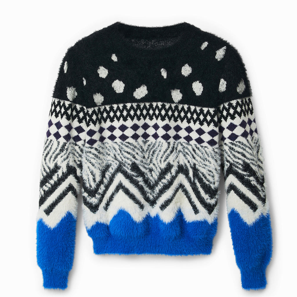 Sweater Juvenil Afelpado Para Dama Marca Desigual®